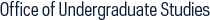 Office of Undergraduate Studies Logo